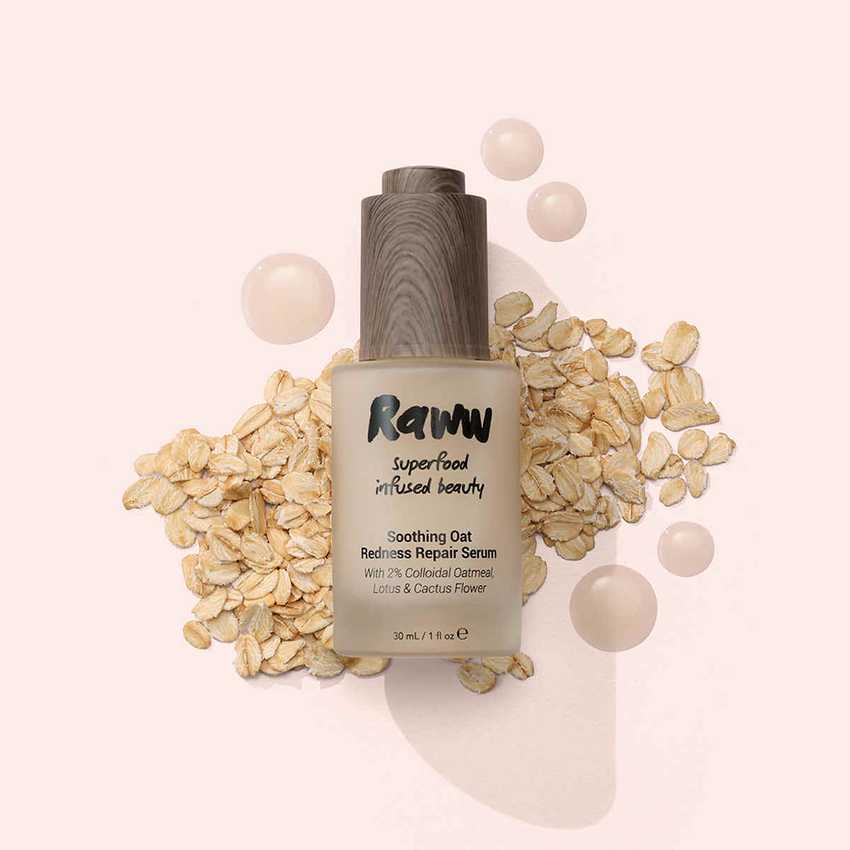 Soothing Oat Redness Repair Serum | RAWW Cosmetics | Lifestyle 01