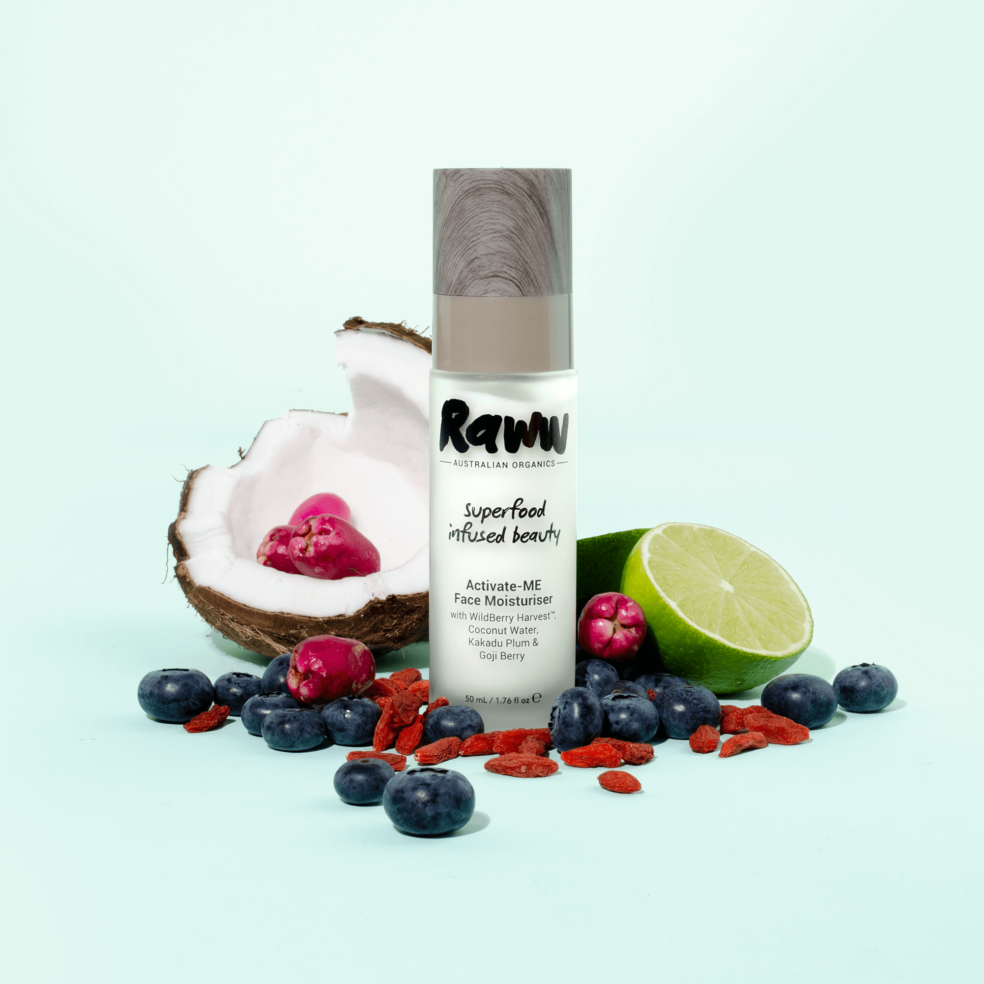 Activate-ME Face Moisturiser | RAWW Cosmetics | Lifestyle 01